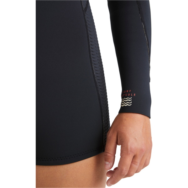 2026 Billabong Womens Spring Fever Natural 2mm Back Zip Springsuit ABJW400133 - Black